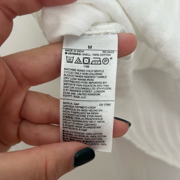 White tunic blouse - Picture 2 of 3